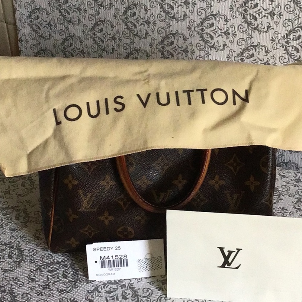 Louis Vuitton Brown Mini Bag with Signature Monogram - Picture 10 of 10